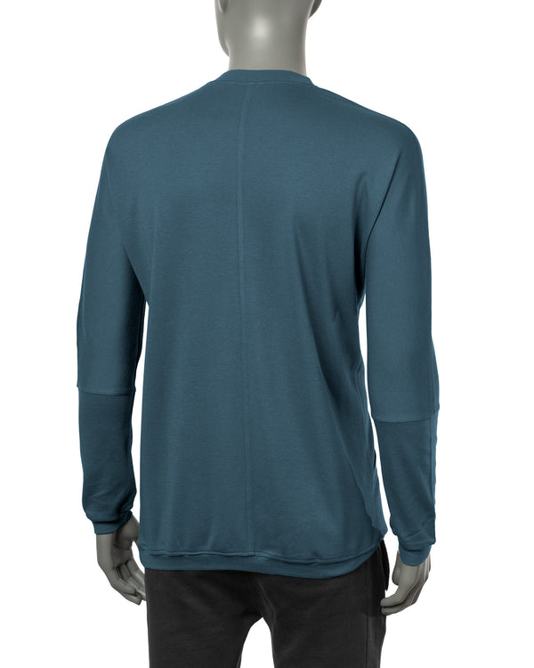 Sweatshirt Tri-Pock Blau