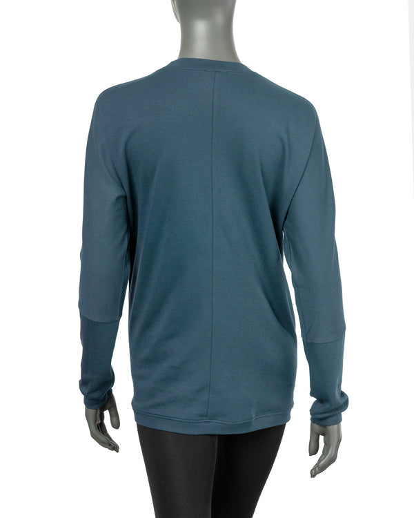 Sweatshirt Tri-Pock Blau