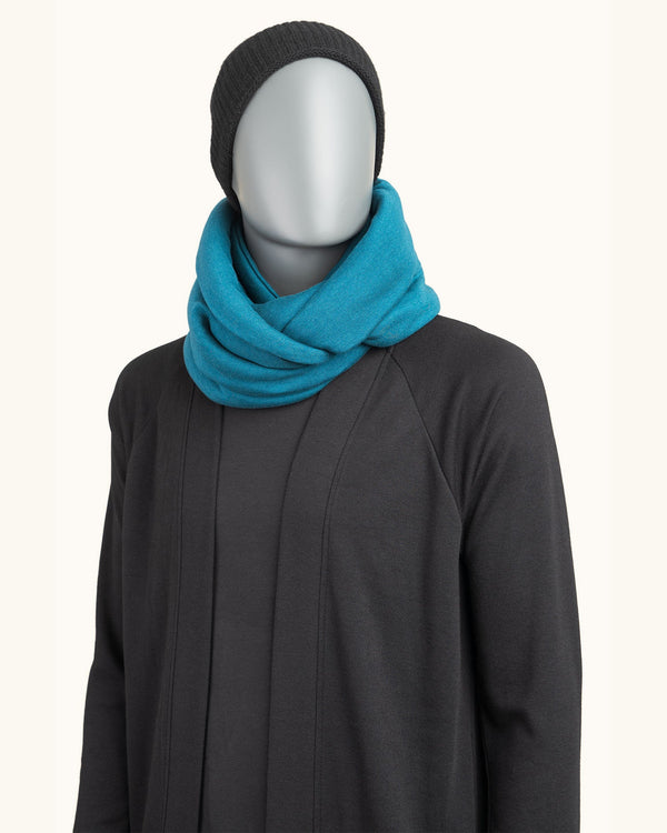 Thermal Scarf LOOP Relaxing Blue - Atelier Odenoir  - Geschlechtsneutrale Kleidung Handmade in Berlin - Gender Neutral Clothing Handmade in Berlin