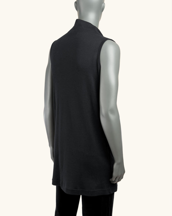 Non Binary Black Top - Atelier Odenoir  - Geschlechtsneutrale Kleidung Handmade in Berlin - Gender Neutral Clothing Handmade in Berlin