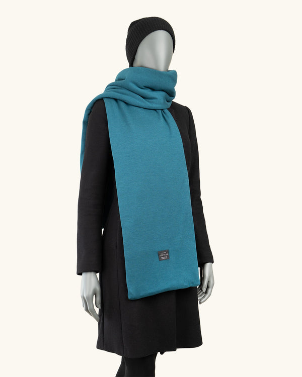 Thermal Scarf Relaxing Blue - Atelier Odenoir  - Geschlechtsneutrale Kleidung Handmade in Berlin - Gender Neutral Clothing Handmade in Berlin