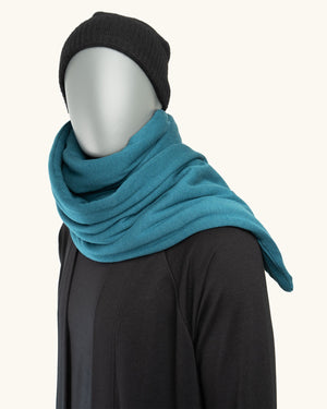 Thermal Scarf Relaxing Blue - Atelier Odenoir  - Geschlechtsneutrale Kleidung Handmade in Berlin - Gender Neutral Clothing Handmade in Berlin