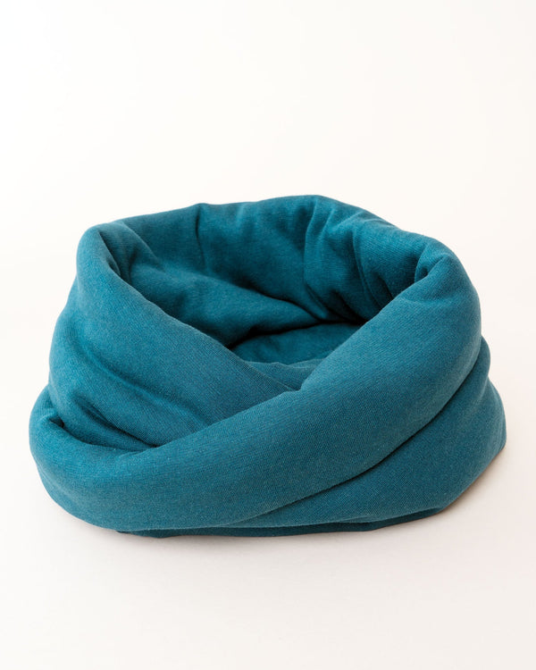 Thermal Scarf LOOP Relaxing Blue - Atelier Odenoir  - Geschlechtsneutrale Kleidung Handmade in Berlin - Gender Neutral Clothing Handmade in Berlin