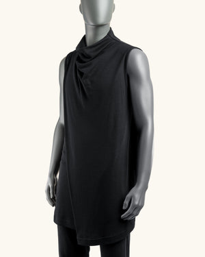 Non Binary Black Top - Atelier Odenoir  - Geschlechtsneutrale Kleidung Handmade in Berlin - Gender Neutral Clothing Handmade in Berlin