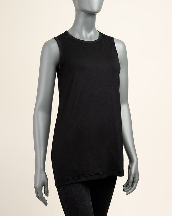 Unisex Tank Top Black - Atelier Odenoir  - Geschlechtsneutrale Kleidung Handmade in Berlin - Gender Neutral Clothing Handmade in Berlin