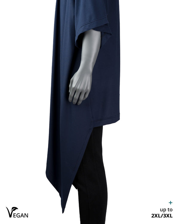 Gender Neutral Night Blue Kimono Picos ST - Atelier Odenoir  - Geschlechtsneutrale Kleidung Handmade in Berlin - Gender Neutral Clothing Handmade in Berlin