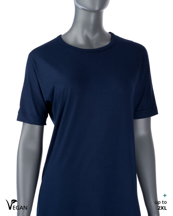 Gender Neutral Night Blue Classic T-Shirt - Atelier Odenoir  - Geschlechtsneutrale Kleidung Handmade in Berlin - Gender Neutral Clothing Handmade in Berlin