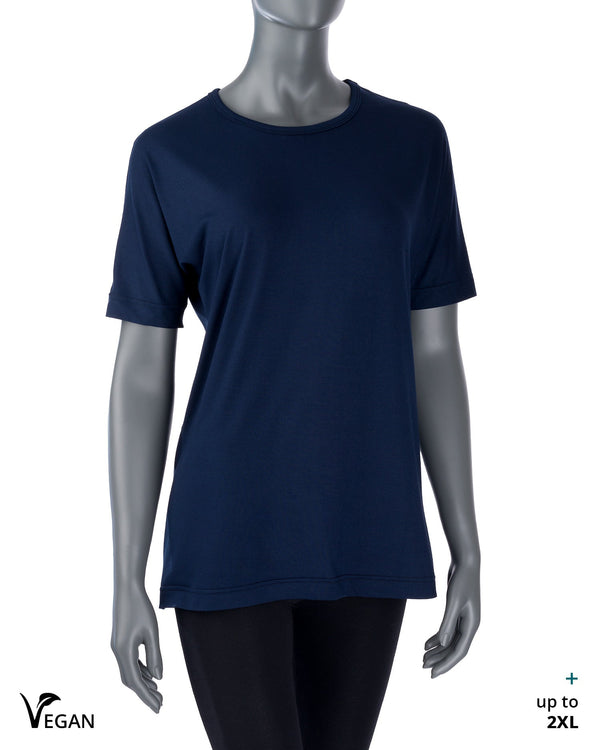 Gender Neutral Night Blue Classic T-Shirt - Atelier Odenoir  - Geschlechtsneutrale Kleidung Handmade in Berlin - Gender Neutral Clothing Handmade in Berlin