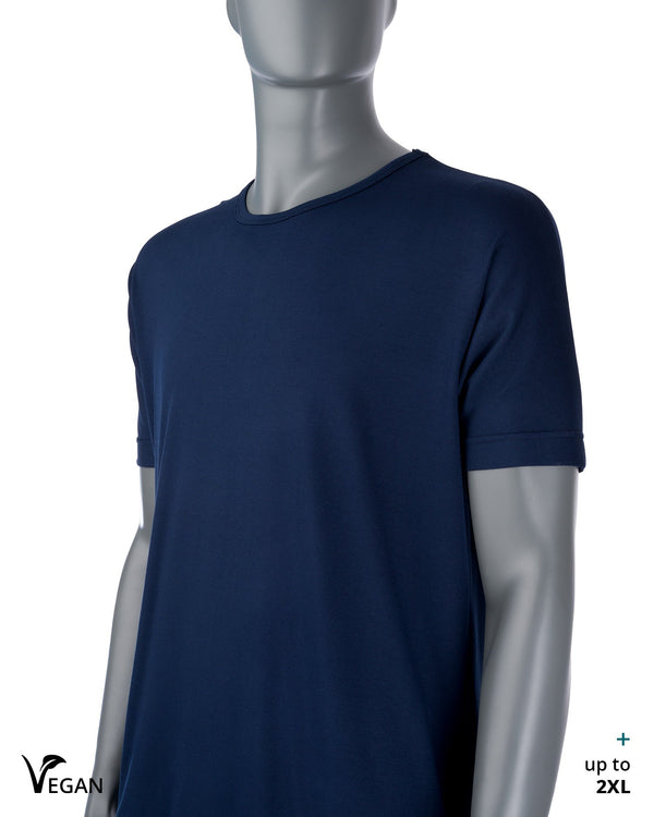 Gender Neutral Night Blue Classic T-Shirt - Atelier Odenoir  - Geschlechtsneutrale Kleidung Handmade in Berlin - Gender Neutral Clothing Handmade in Berlin