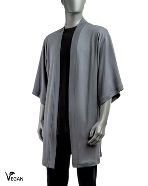 Gender Neutral Grey Kimono - Atelier Odenoir  - Geschlechtsneutrale Kleidung Handmade in Berlin - Gender Neutral Clothing Handmade in Berlin