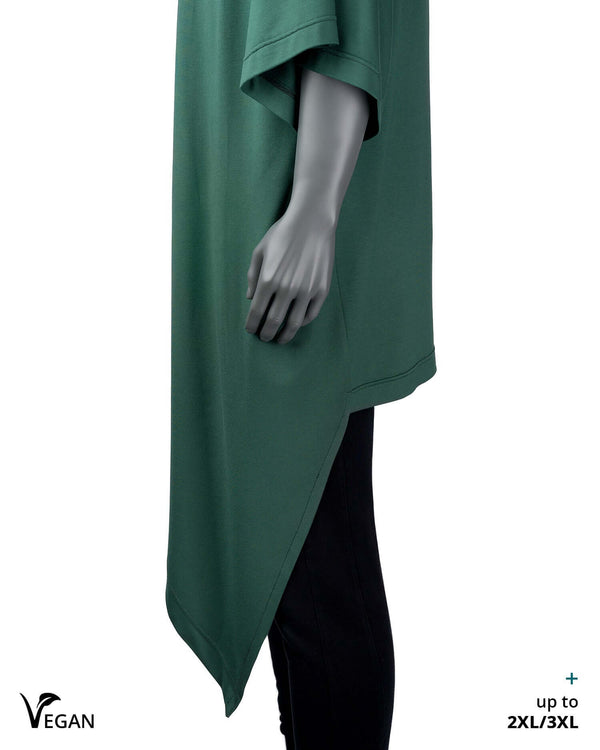 Gender Neutral Green Kimono Picos ST - Atelier Odenoir  - Geschlechtsneutrale Kleidung Handmade in Berlin - Gender Neutral Clothing Handmade in Berlin